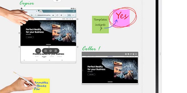 Post-it numérique avec l'ecran digital samsung flip à La Réunion 974