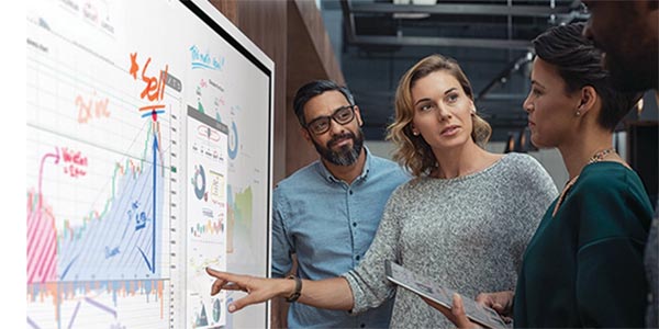 ecran numerique samsung flip interactif reunion ile run
