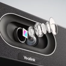 Barre de visioconférence Yealink A40 - Vue décomposée de l'optique