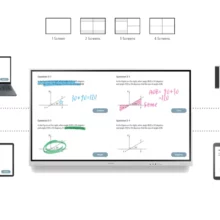 Fonction Smartview sur l'écran interactif SAMSUNG flip 75 et 85 pouces