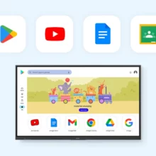 L'écran interactif SAMSUNG série WAF existe en 65, 75 et 86 pouces - Certifié EDLA