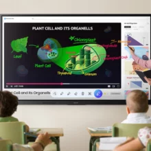 L'écran interactif SAMSUNG série WAF existe en 65, 75 et 86 pouces