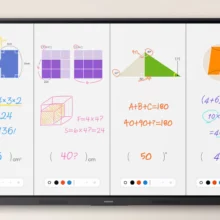 L'écran interactif SAMSUNG série WAF existe en 65, 75 et 86 pouces