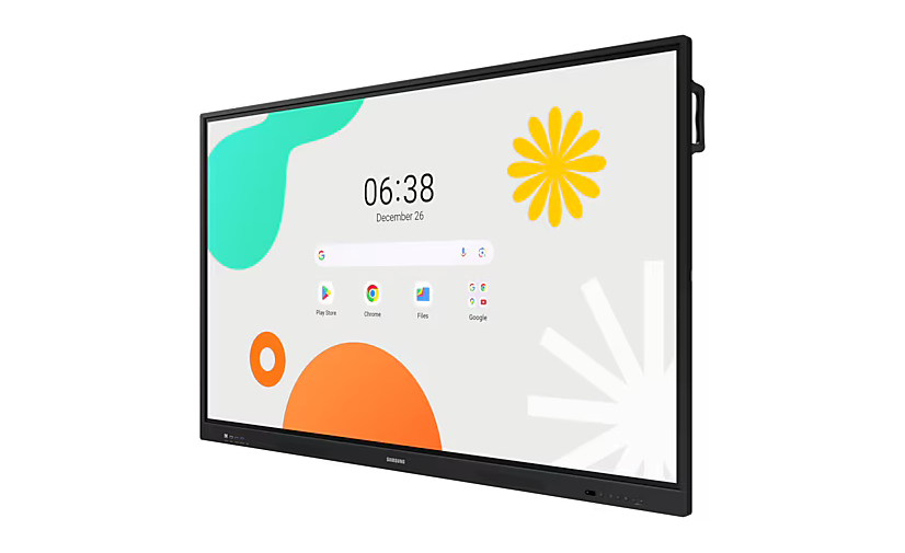 L'écran interactif SAMSUNG série WAF existe en 65, 75 et 86 pouces