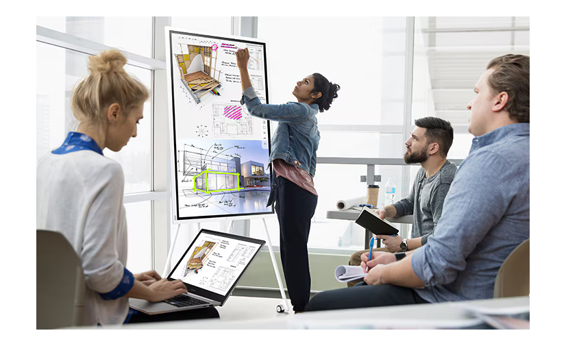 L'écran interactif SAMSUNG Flip 55 pouces - Mode Paperboard