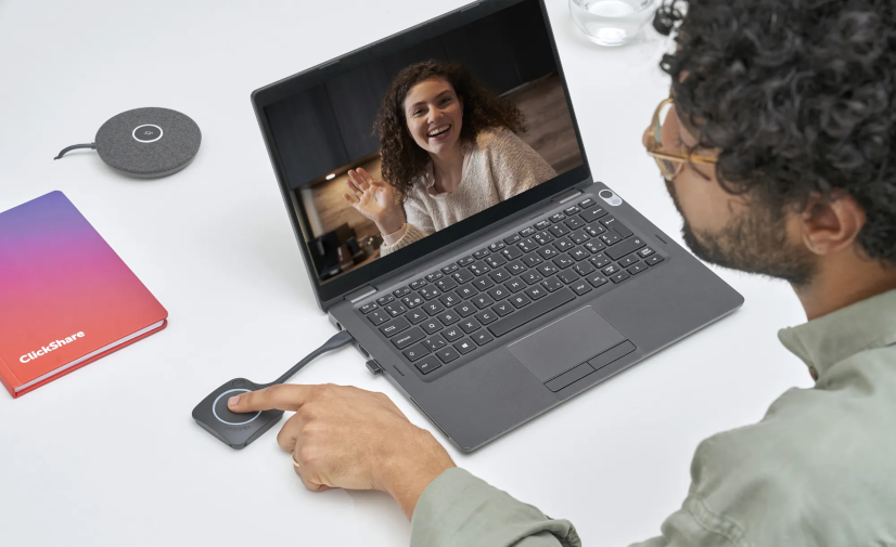 Bouton du clickshare