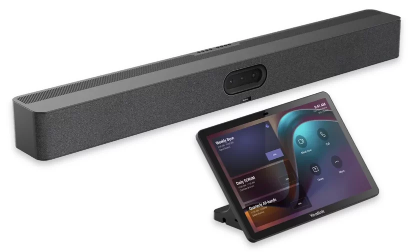 Barre de visioconférence YEALINK A50 avec sa console tactile CTP25