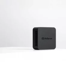 AIRSERVER Connect 3 - vue principale Système de partage d'écran sans fil AIRSERVER Connect 3, vue principale du boîtier