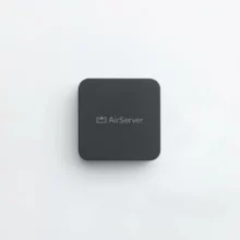 AIRSERVER Connect 3 - vue de dessus Système de partage d'écran sans fil AIRSERVER Connect 3 vu de dessus